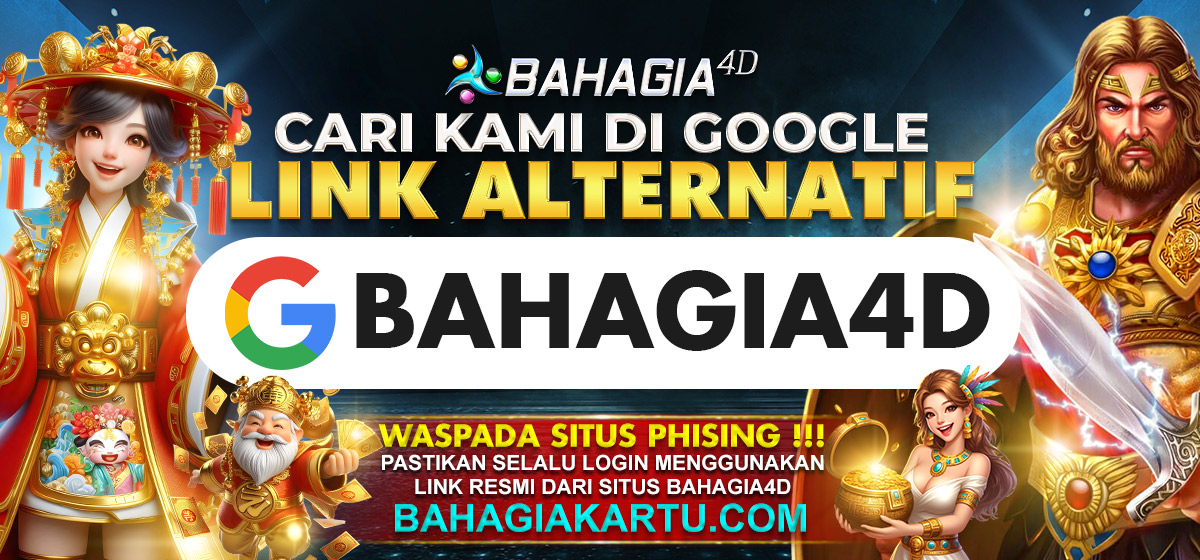 Ketik BAHAGIA4D di Google